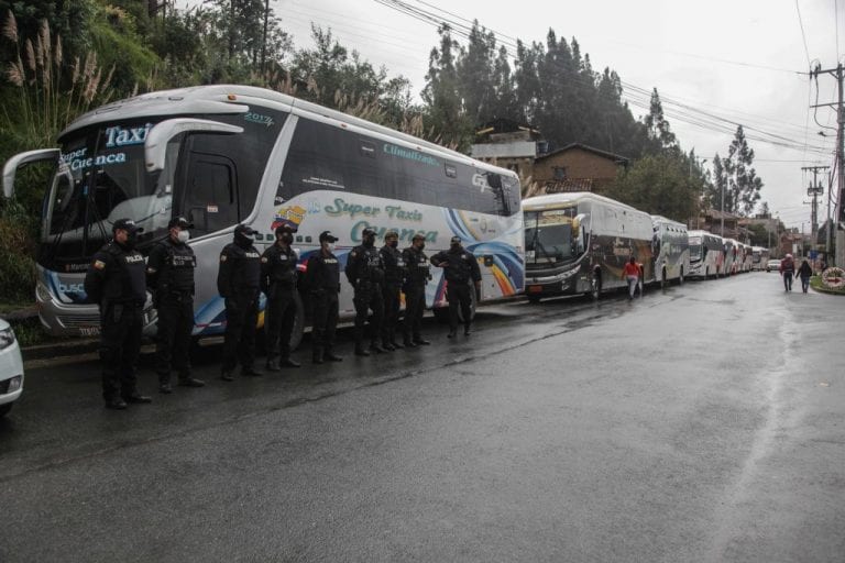 Protesta de transportistas terminó con incidentes