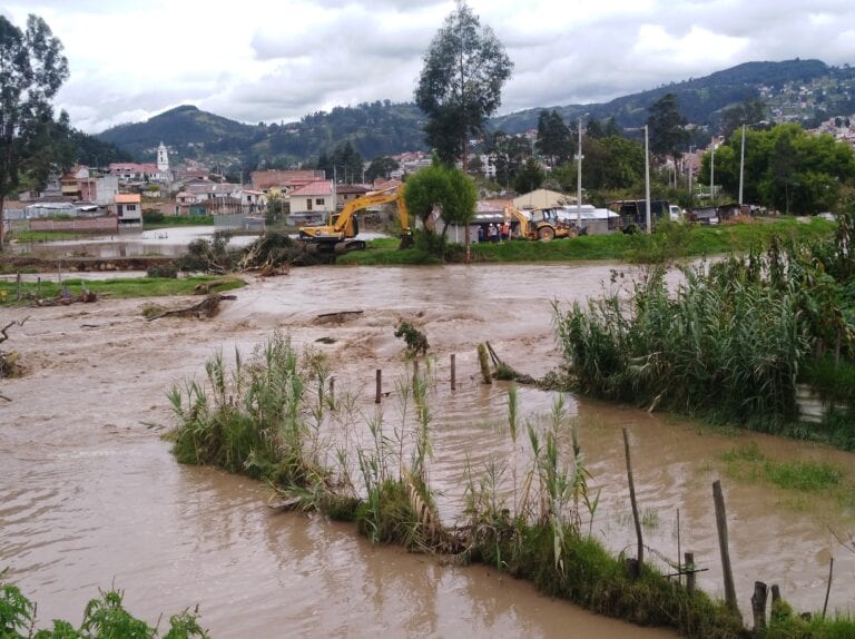 Inundaciones aún afectan al sur de Cuenca