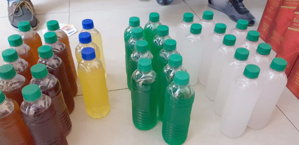 Muertos con consumo de alcohol metílico