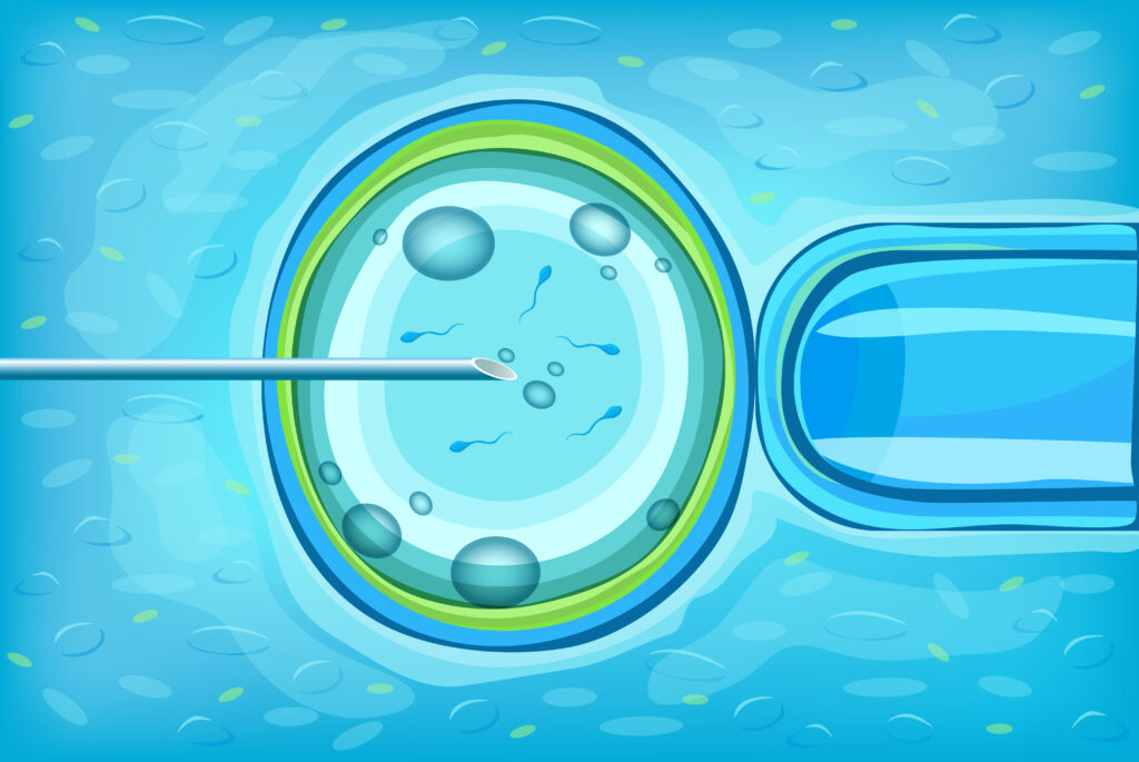 In Vitro Fertilization Scientific Concept thumbnail
