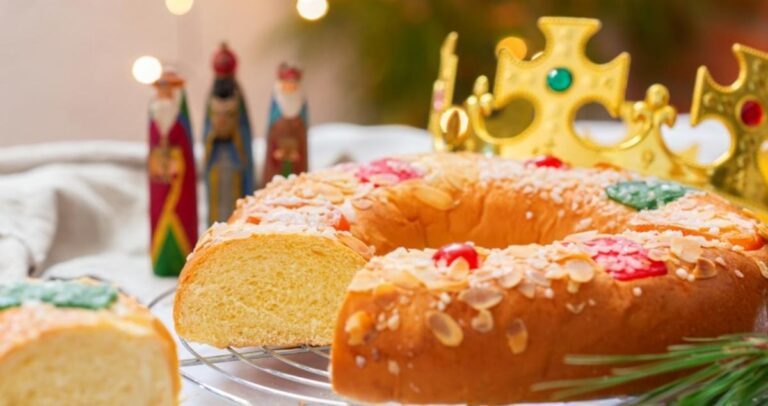 Roscón, dulce español para el día de Reyes Magos