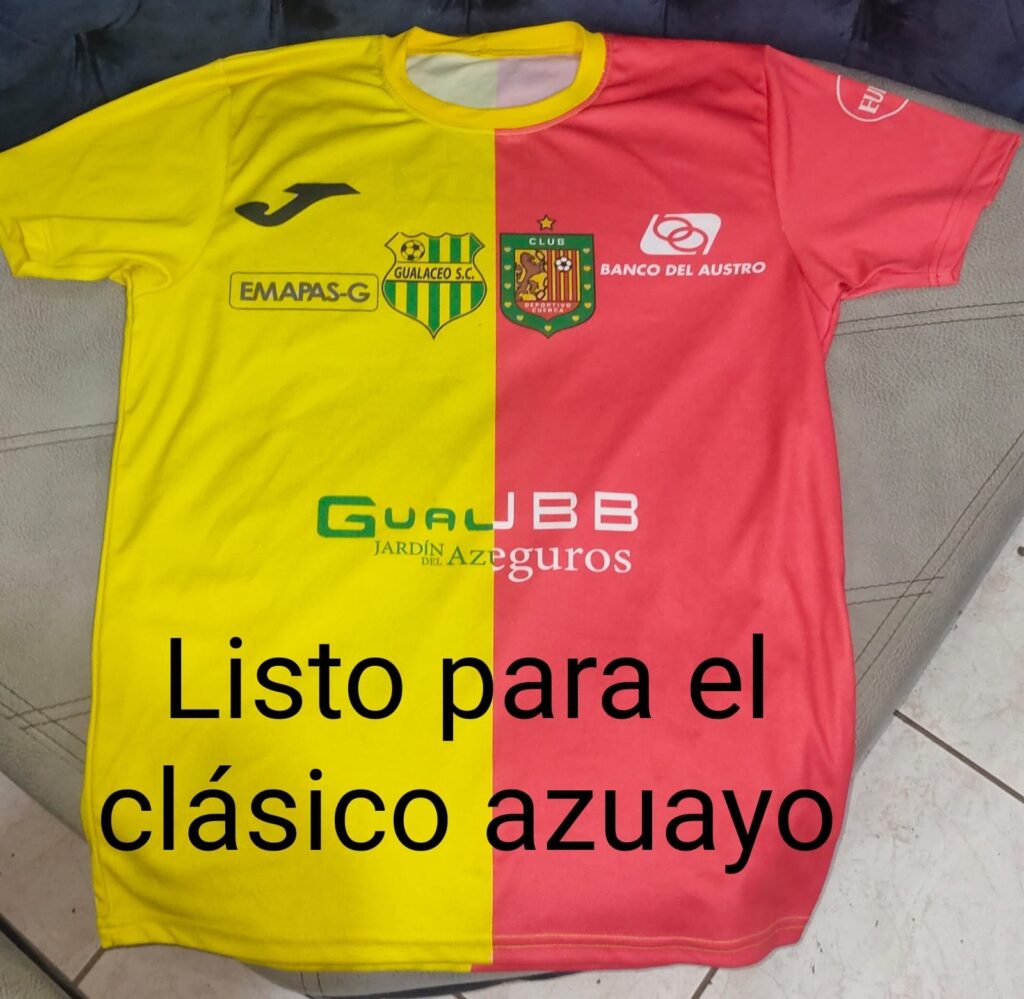 Ramiro Segarra fusionó en una camiseta su cariño por el Deportivo