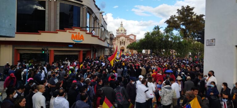 Con una marcha piden seguridad para Cuenca