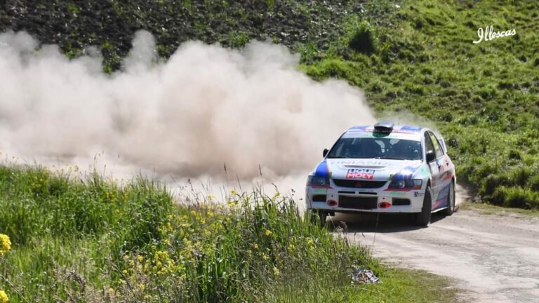 Azuayos coparon los podios en el Nacional de Rally