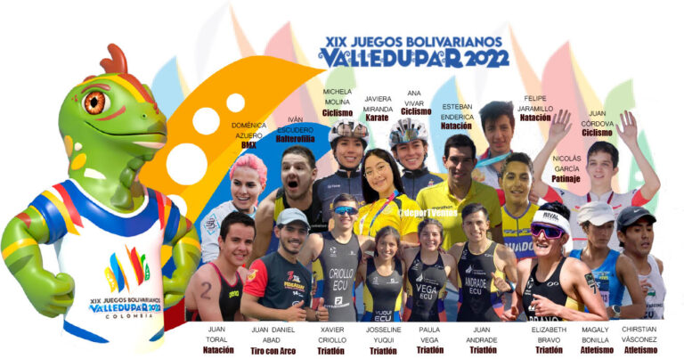 Juegos Bolivarianos Valledupar 2022 contará con 18 atletas azuayos