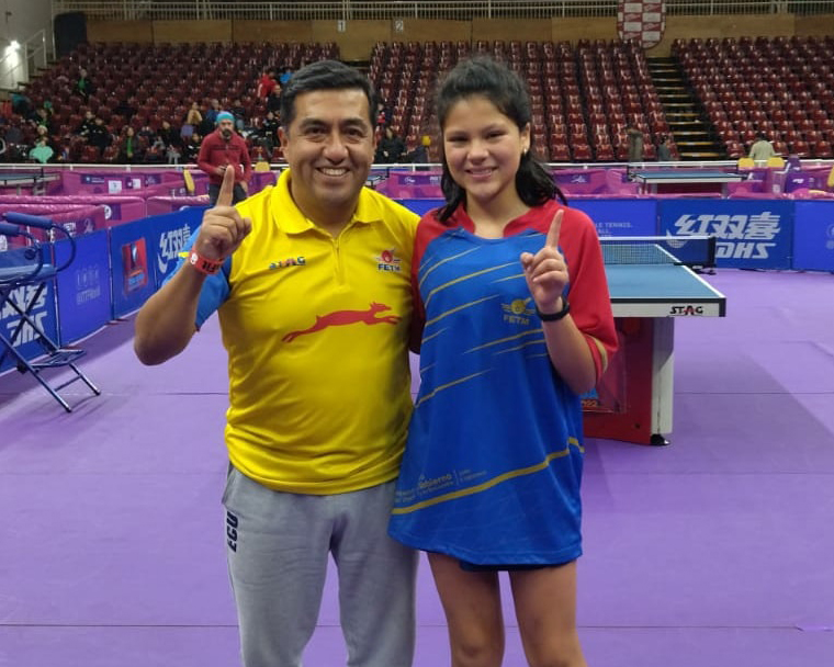 Cuenca tiene nueva campeona sudamericana en tenis de mesa