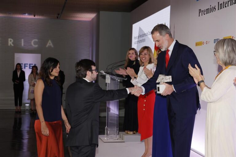 Felipe VI entrega los Premios Internacionales Rey de España de Periodismo
