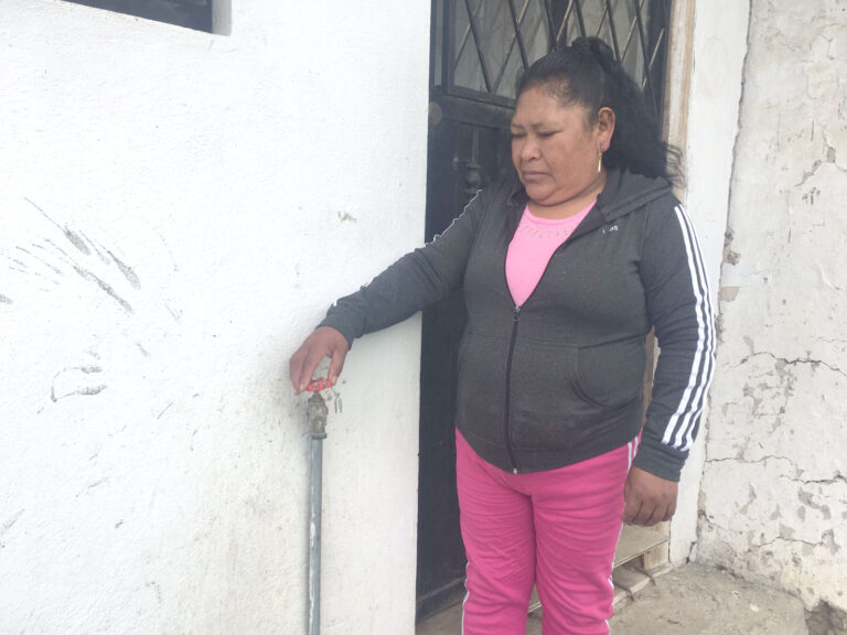 Habitantes de Puicay, una comunidad de Nulti, reclaman por la falta de agua