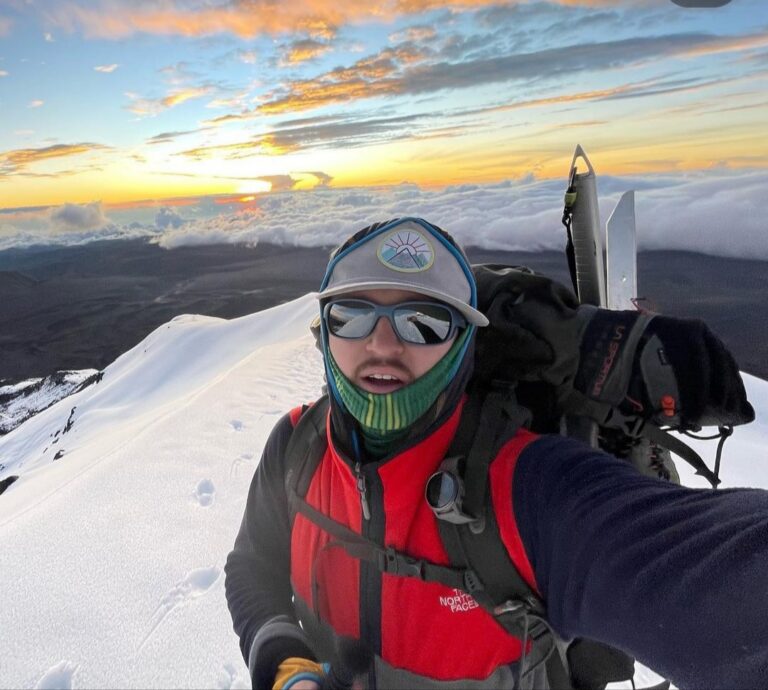 El montañismo y la escalada, las pasiones de Roberto Suárez