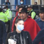 Leonidas Iza audiencia Latacunga