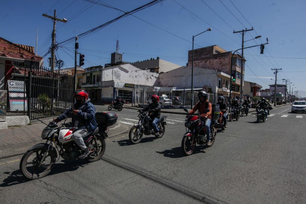 En Cuenca cada vez hay más motocicletas.