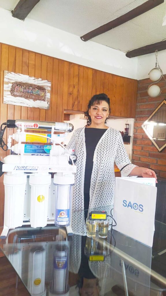 Sistema de purificación de agua