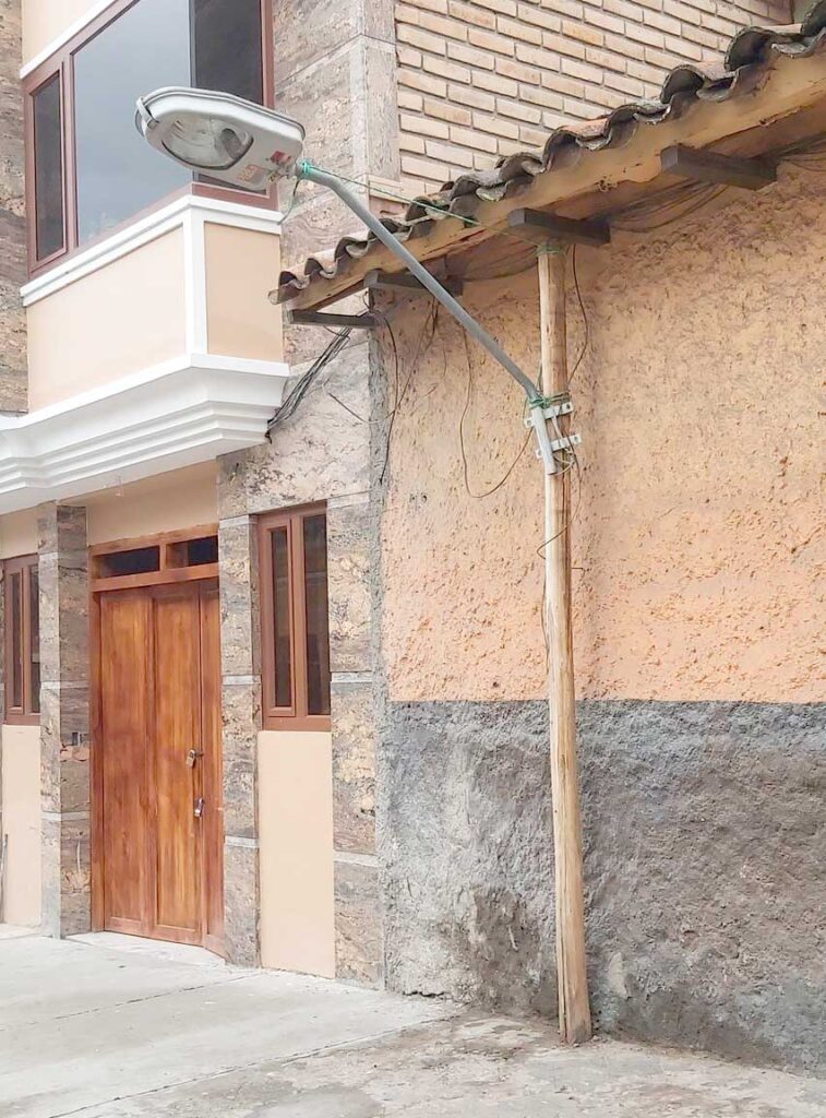 improvisan lámpara Cuenca