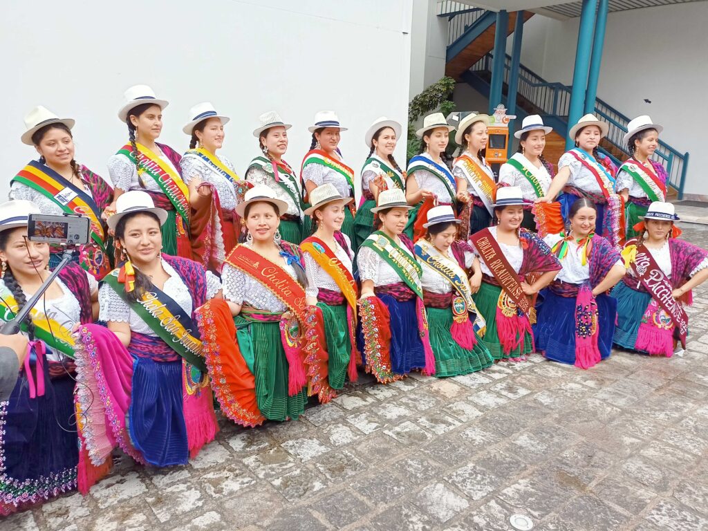 Candidatas Chola Cuencana 2022