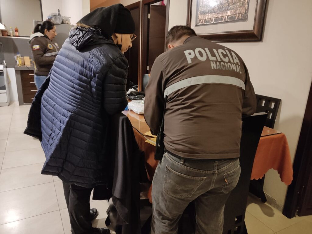 detenidos delincuencia organizada