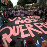 Marcha contra violencia de género