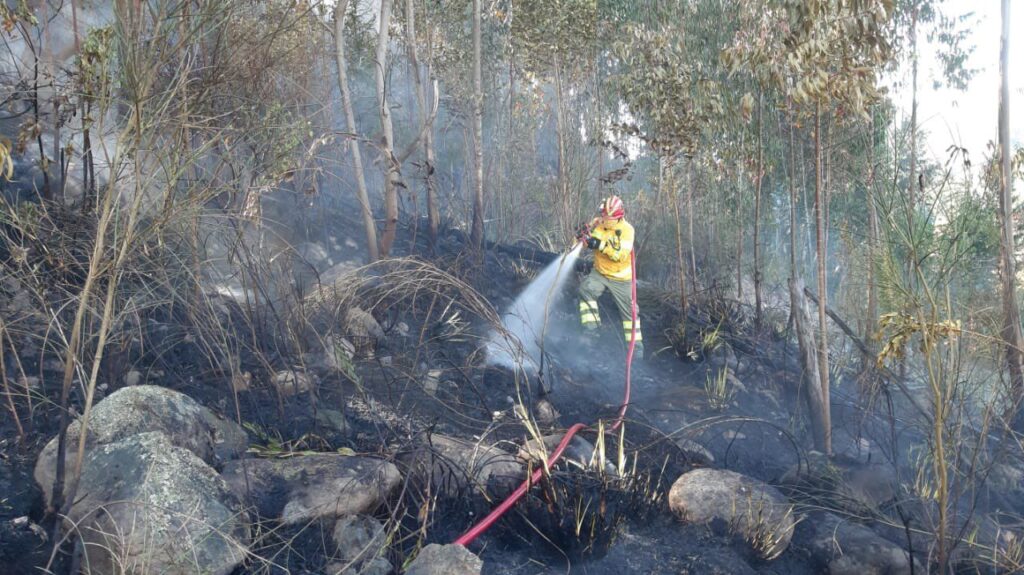 Incendios forestales Azuay 2022