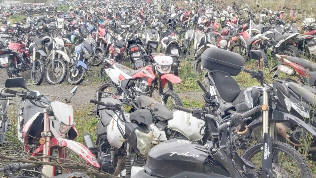 motos detenidas