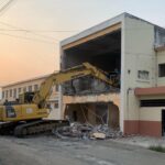 Derrocamiento edificio de la Penitenciaría