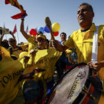 Hinchas ecuatorianos