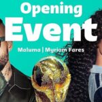 Maluma presente en el Fan Fest de FIFA