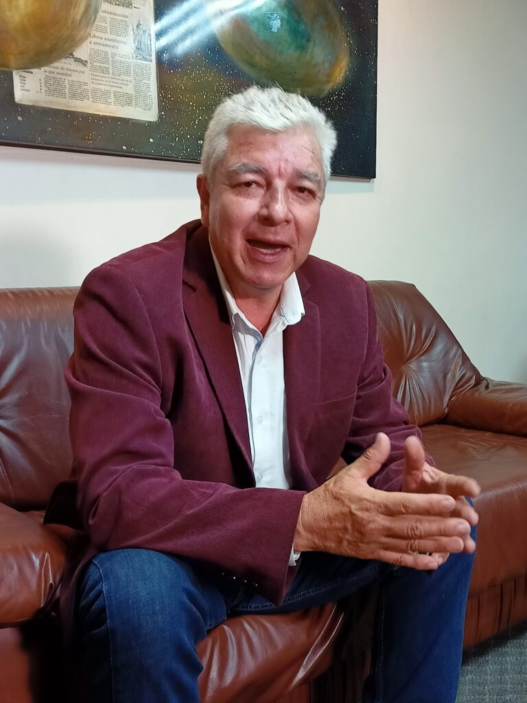 Diego Ormaza, candidato a prefecto del Cañar.