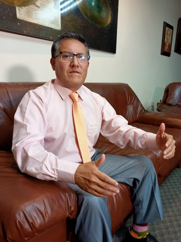 Denis Paladines, candidato a prefecto del Cañar.