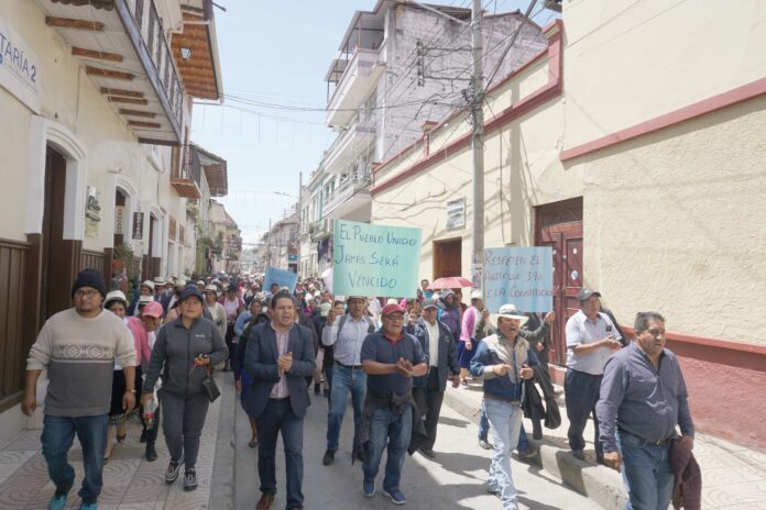 Gualaceo protesta parada