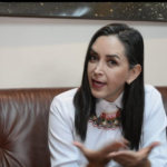 Dora Ordóñez es candidata a la Prefectura de Azuay por la alianza entre Democracia Sí y Pachakutik.