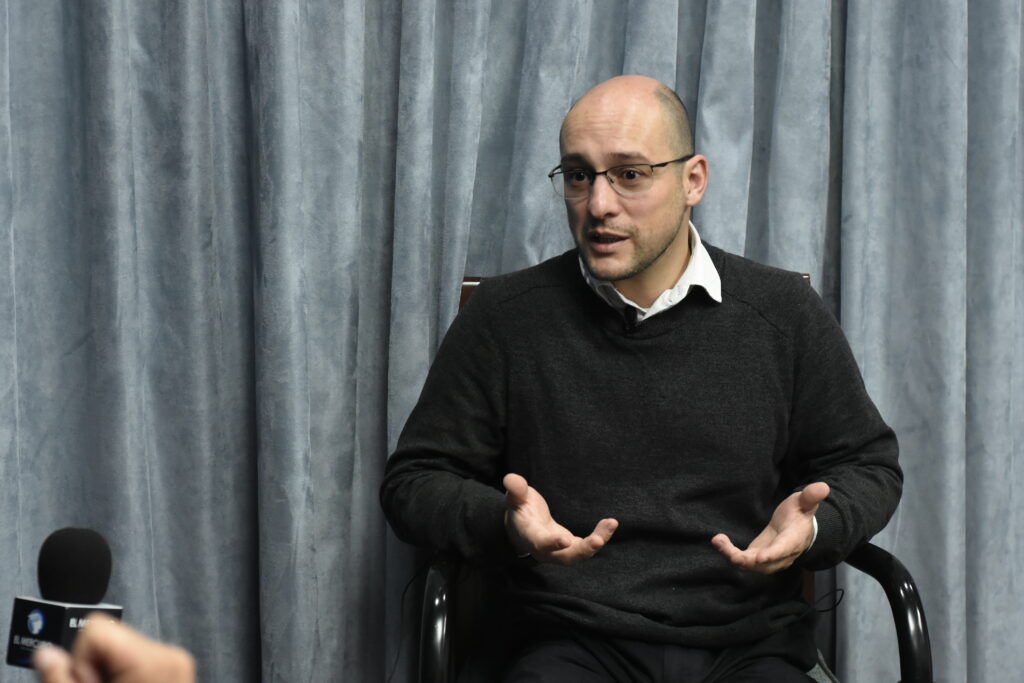 Jaime Moreno, candidato a la Alcaldía de Cuenca, por la alianza 82 - 62.