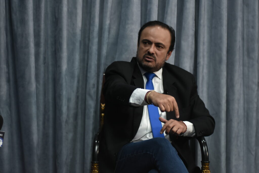 Paùl Carrasco, candidato a la Alcaldía de Cuenca.