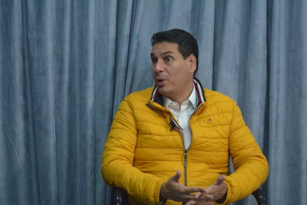 Pedro Palacios es candidato a la Alcaldía de Cuenca. Busca la reelección.