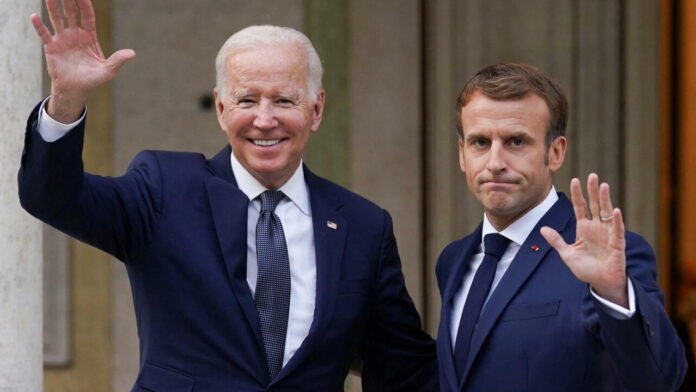 Biden y Macron
