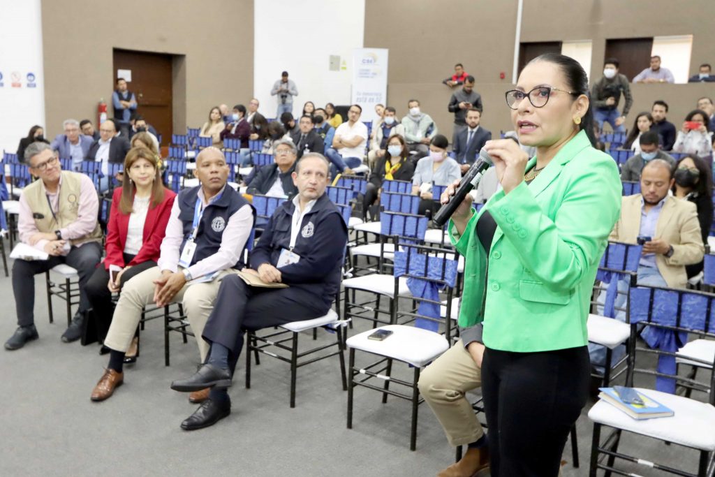 Presidenta del CNE informa sobre proceso electoral