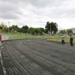 Panam Sports retira la donación del anillo atlético de Mondo que debía ser instalado en la pista atlética Jefferson Pérez de Cuenca. Foto: FCS