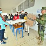 Primer simulacro previo a las elecciones del 5 de febrero de 2023