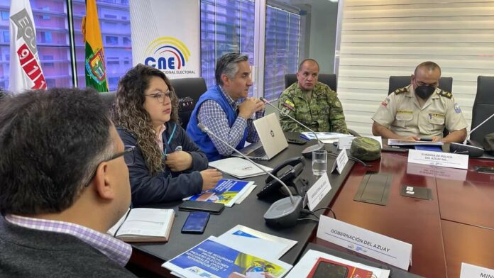 mesa seguridad Azuay