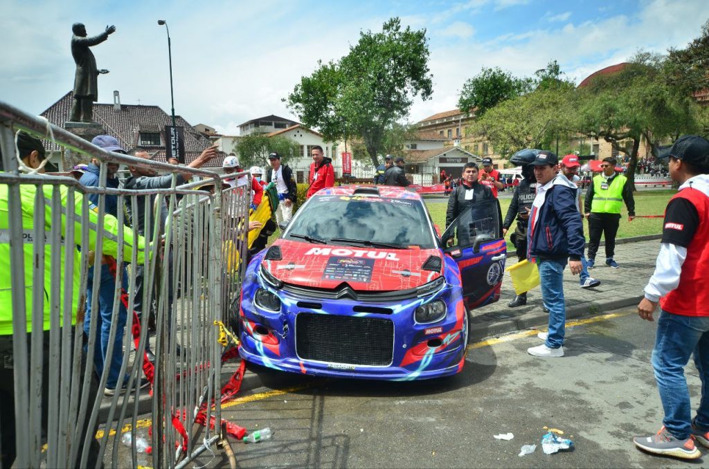 incidentes rally Cuenca