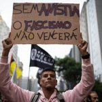 Manifestantes Brasil