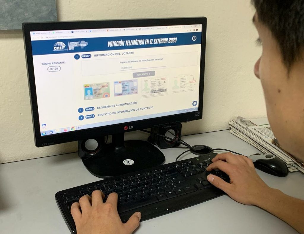 Elecciones seccionales 2023, voto del exterior