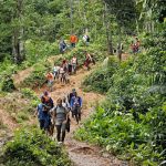 Casi 500.000 migrantes han cruzado la selvática región del Darién, en la frontera entre Colombia y Panamá, una ruta peligrosa.