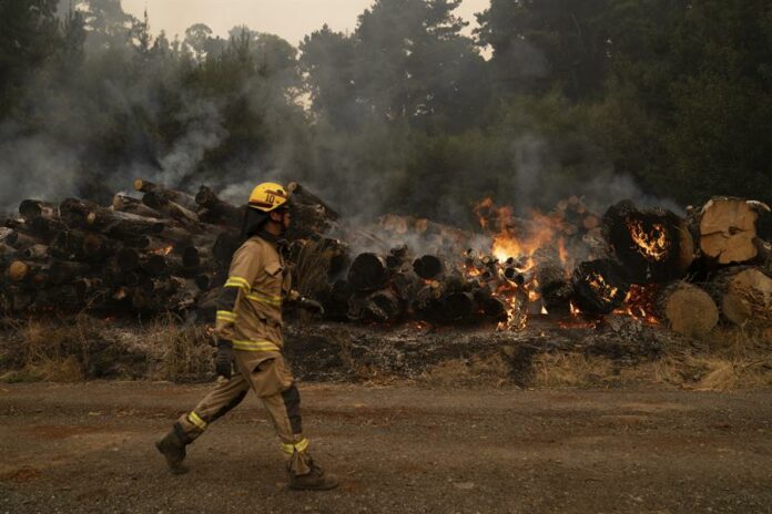 Chile incendio