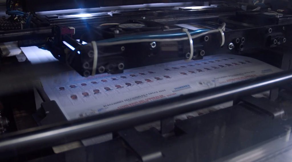 Papeletas electorales