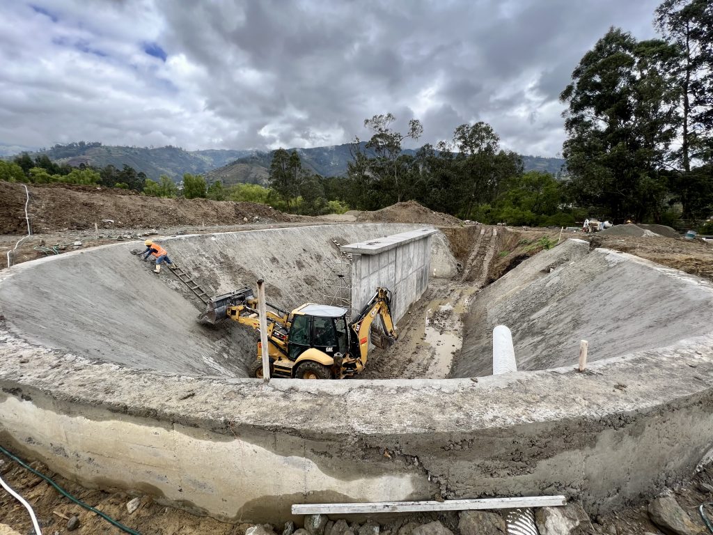 Planta de tratamiento en Chordeleg