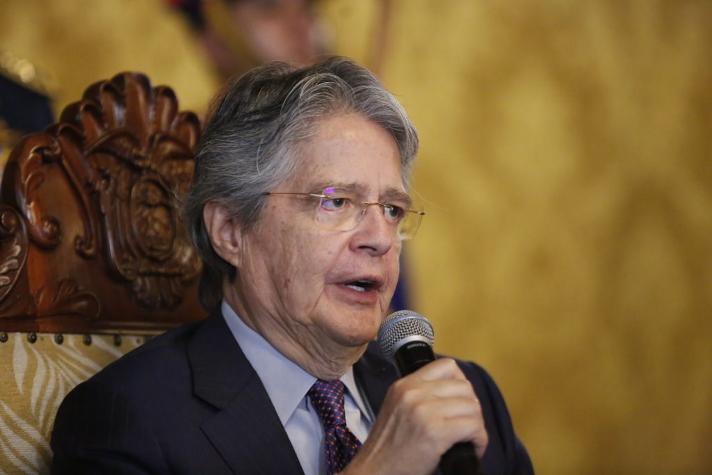 Lasso en reunión de autoridades en Cuenca