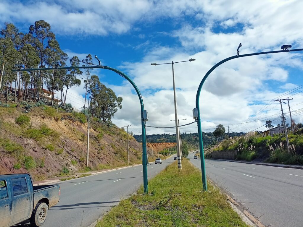 Radares en vía rápida