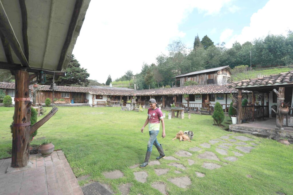 Área de la hacienda en donde están las suites en las que se pueden hospedar los visitantes. /XCA