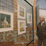 Guido Álvarez acuarela