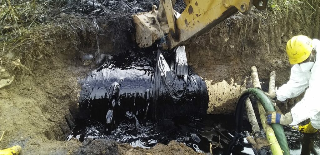 Perforación en SOTE