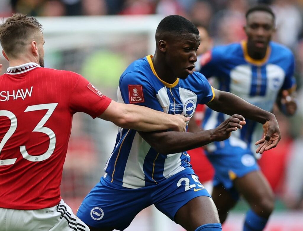 Moises Caicedo jugador.